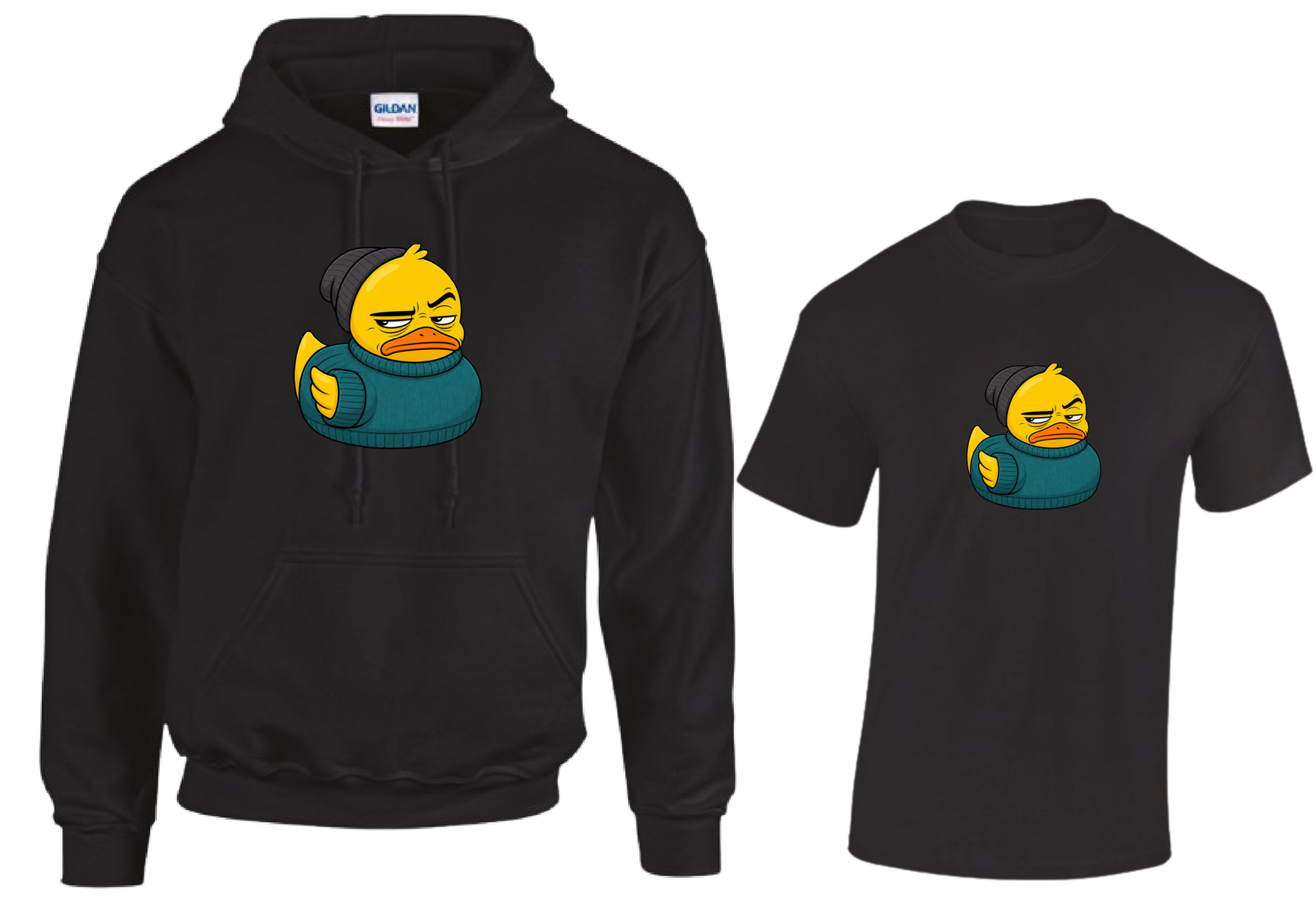 T-shirt / Hoodie Badeend Mopper