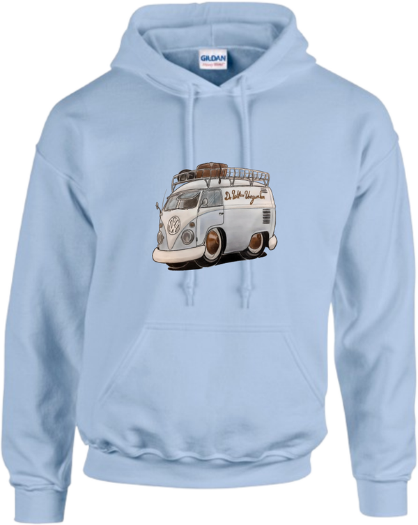 Hoodie vw t1 bus (achterkant als extra optie)