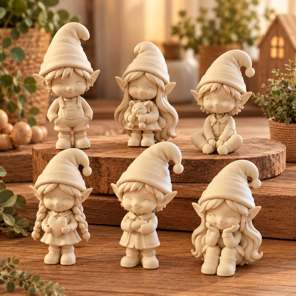 STL bestand - Elfjes set