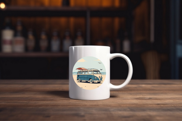 Mok volkswagen busje 21