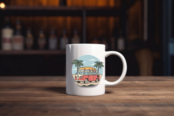 Mok volkswagen busje 23