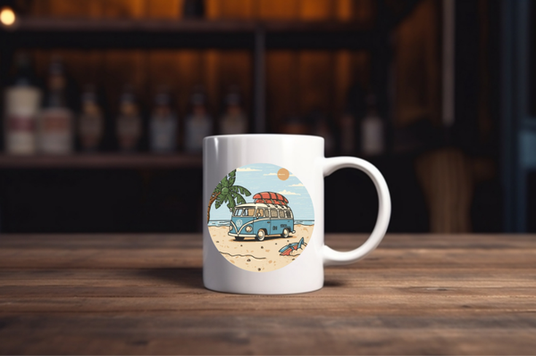 Mok volkswagen busje 27