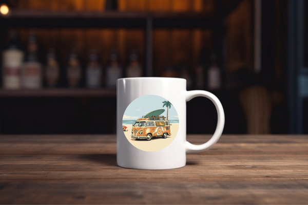 Mok volkswagen busje 7