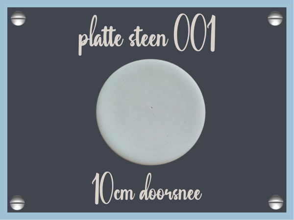 Dot Platte steen 001