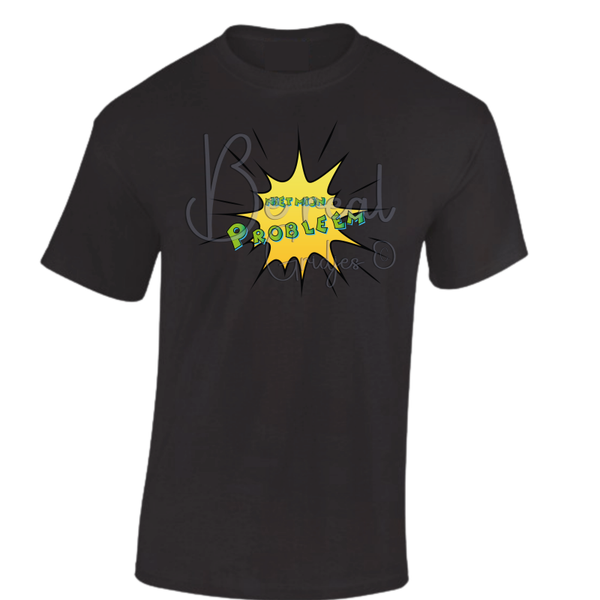 T-shirt Comic Niet mijn probleem