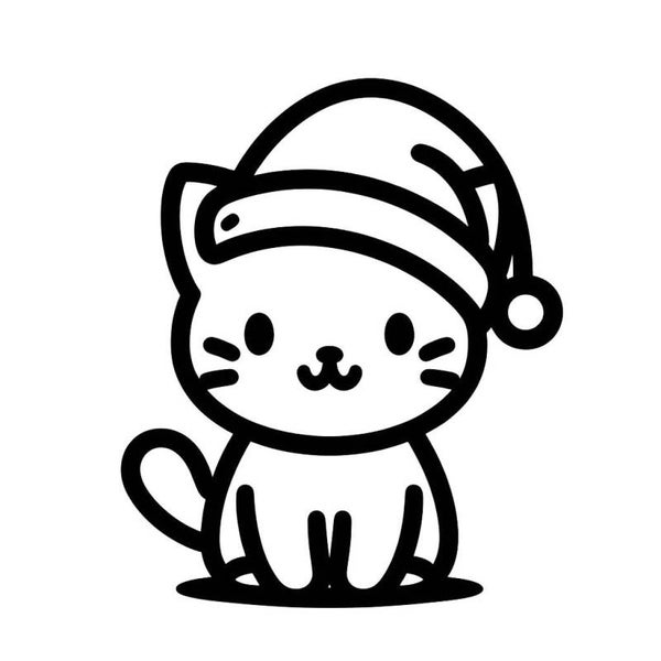 Raamsticker poes 4