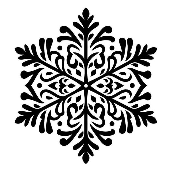 Raamsticker sneeuwvlok 5