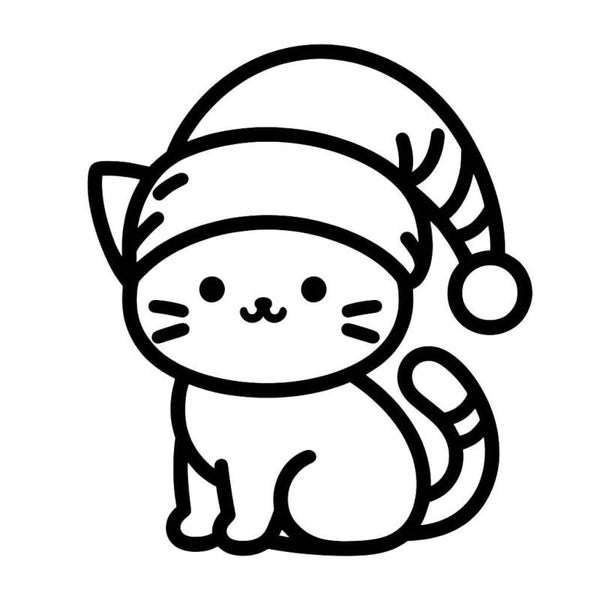 Raamsticker poes 5