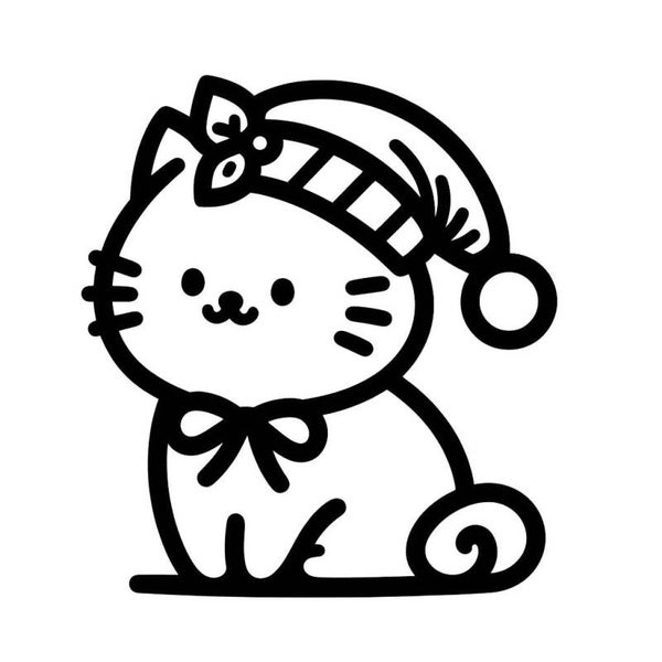 Raamsticker Poes 1