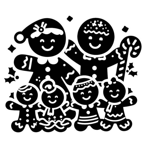 Raamsticker koeken poppetjes 5