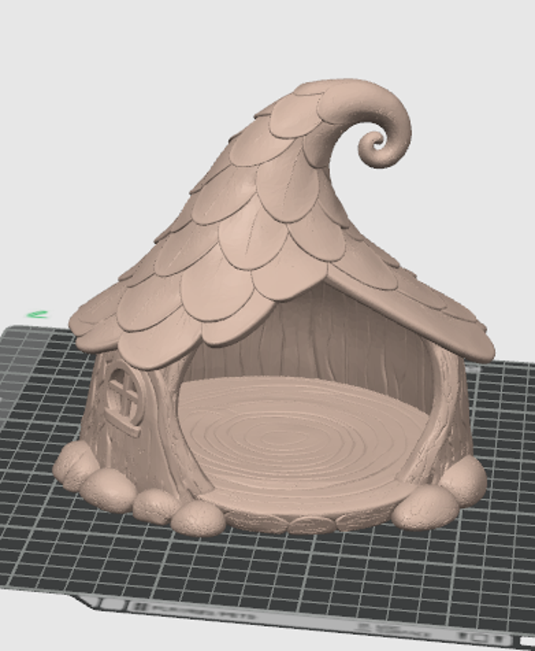 3MF Bambu Lab bestand - Bos Gnomes Huisje