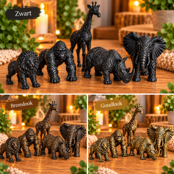 STL bestand - Safari dierenset