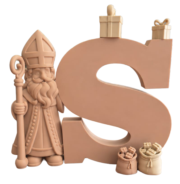 Stl bestand - Sint met eigen Letter