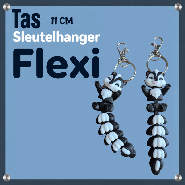 Sleutel Tas hanger Cute Skunk