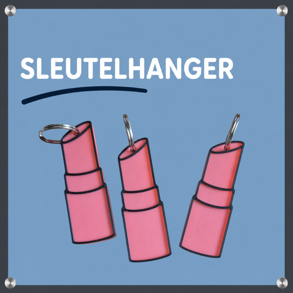 Sleutelhanger Lippenstift Blikopener – Bescherm Je Nagels Bij Het Openen Van Blikjes