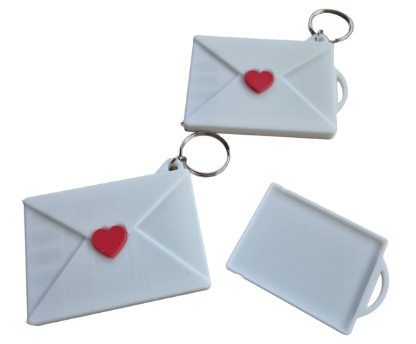 Sleutelhanger Envelop met tray voor foto