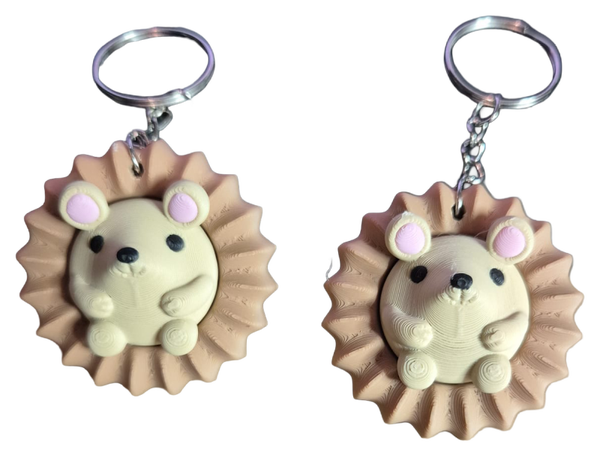 Sleutelhanger fidget Egel