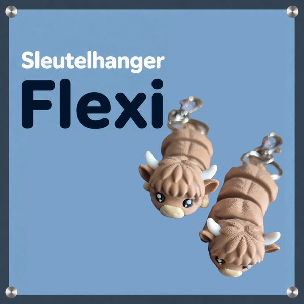 Sleutel /Tas hanger Flexi Baby hooglander