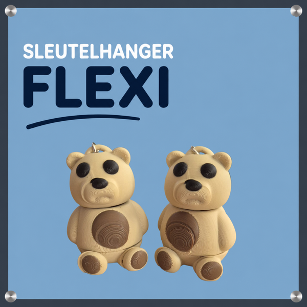 Sleutelhanger Flexi Beertje