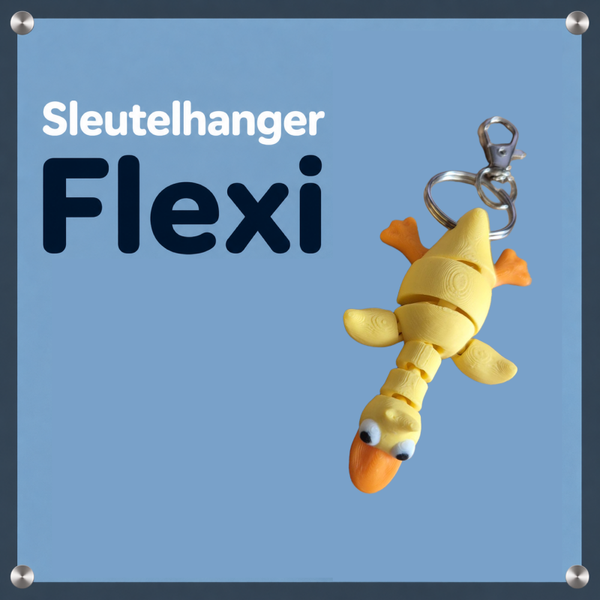 Sleutelhanger Flexi Kwak kwak