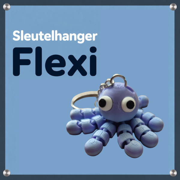 Sleutelhanger Octopus