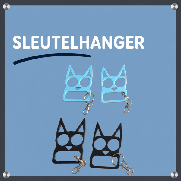 Sleutelhanger Kat veiligheid