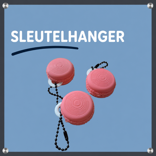 Sleutelhanger macaron
