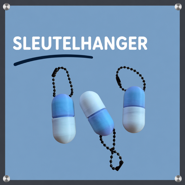 Sleutelhanger Capsule / Pil