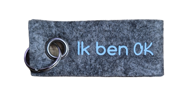Sleutelhanger Ik ben ok 3