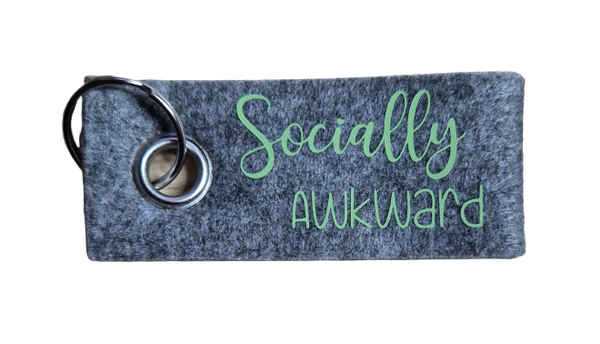 Sleutelhanger Socially Awkward 7