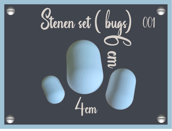 Dot stenen ( bugs) set 001