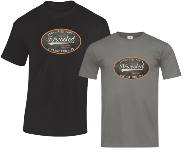 T-shirt Aircooled vintage for life