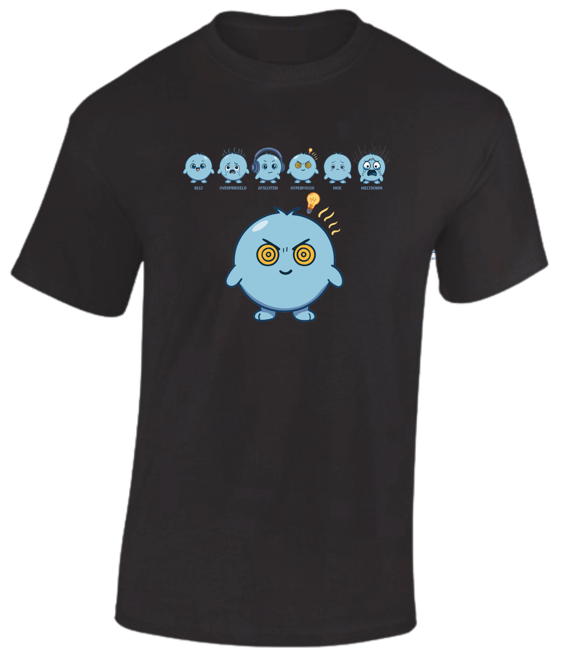 T-shirt Autisme hyperfocus