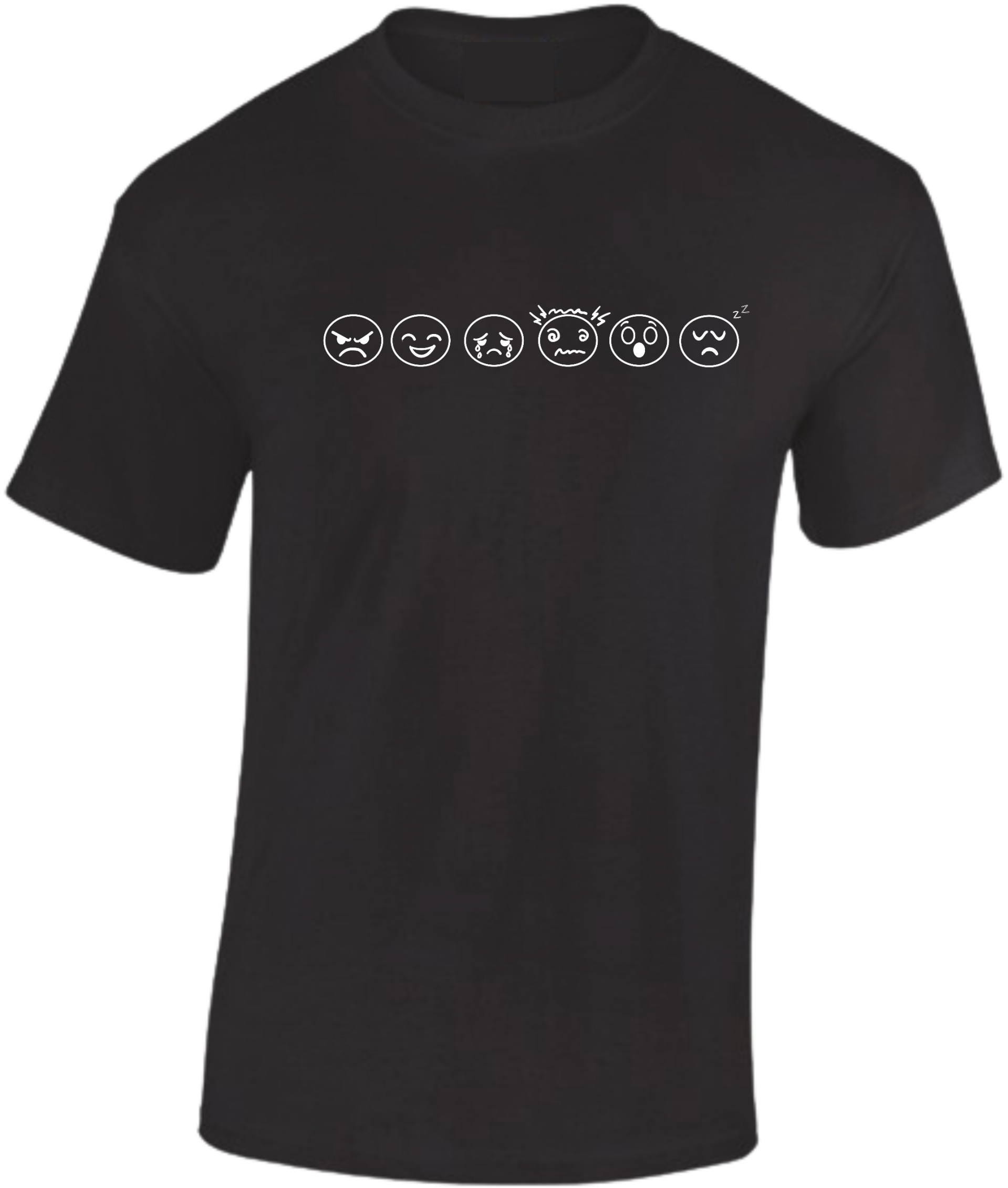 T-shirt Emoties subtiel