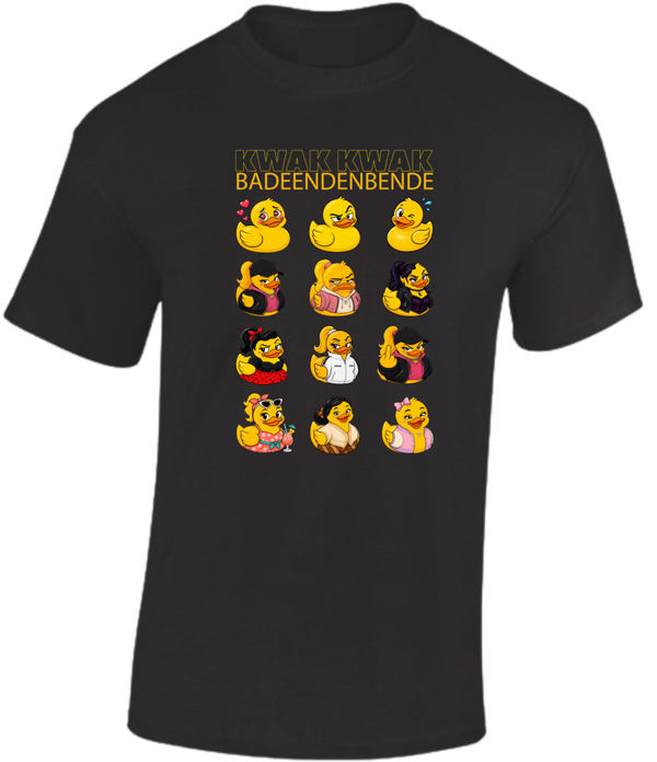 T-shirt Kwak Kwak badeendenbende meisje