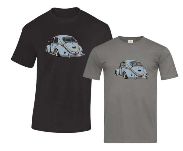 T-shirt kontje kever patina op de voorkant
