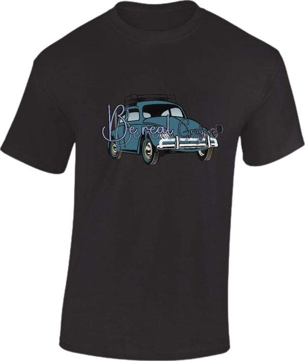 T-shirt met  kever  in eigen kleur 004