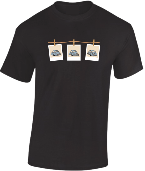 T-shirt Polaroid foto Waslijntje 003