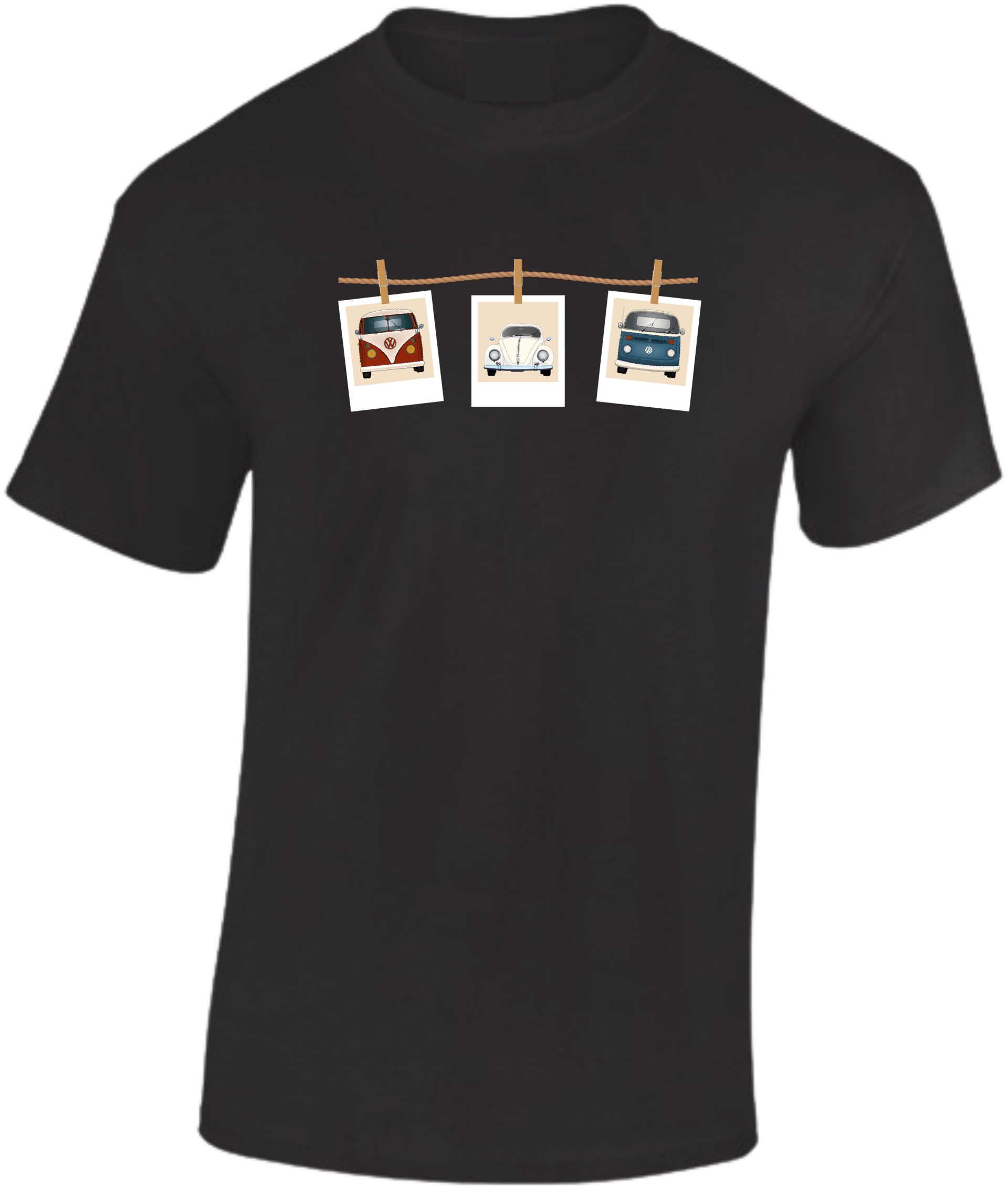 T-shirt Polaroid foto 001