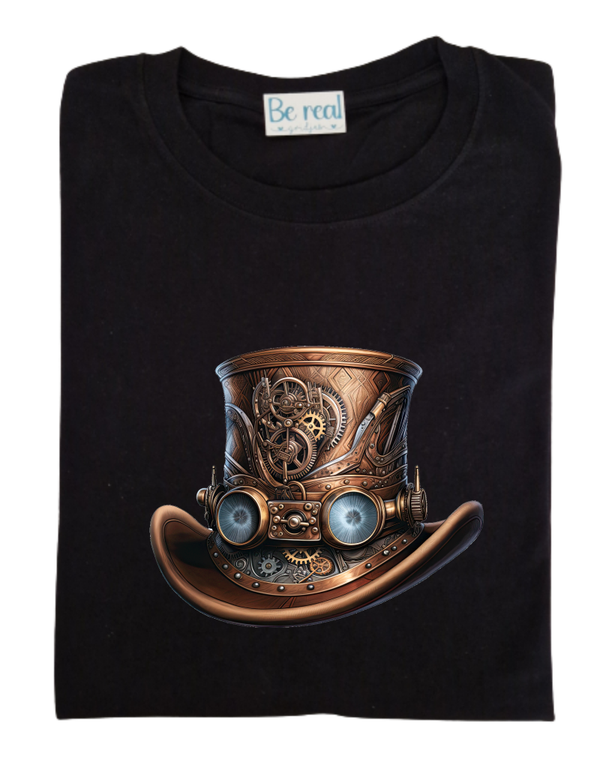 T-Shirt steampunk hoed 10