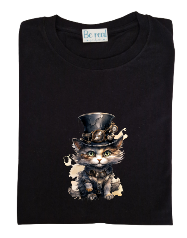 T-Shirt steampunk kat 8