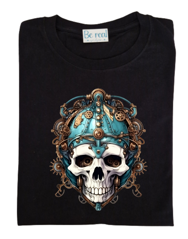 T-Shirt steampunk skull 4