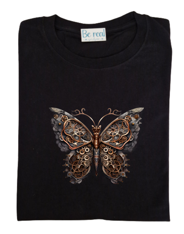 T-Shirt steampunk vlinder 17
