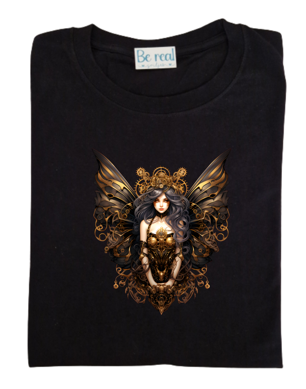 T-Shirt steampunk vrouw 1