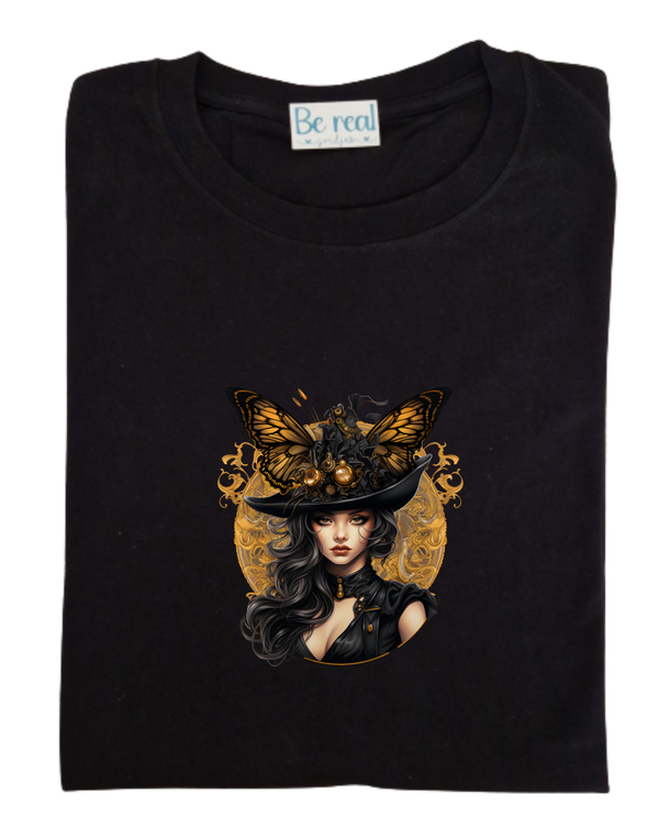 T-Shirt steampunk vrouw 14