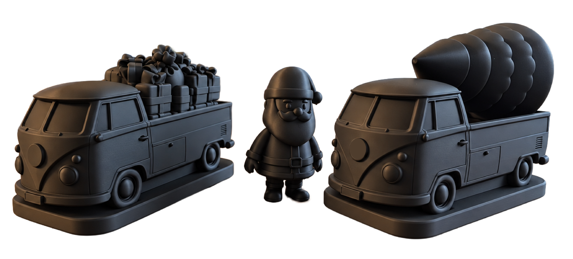T1 Pick-up Kerstset – 3D-geprint