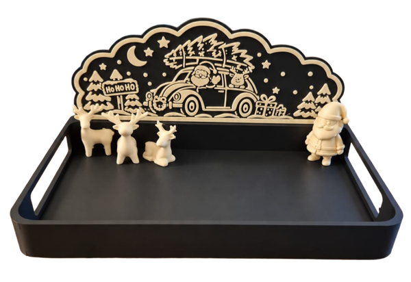 3MF bambu lab bestand - Thema Kerst Kever voor dienblad 24 x 18cm