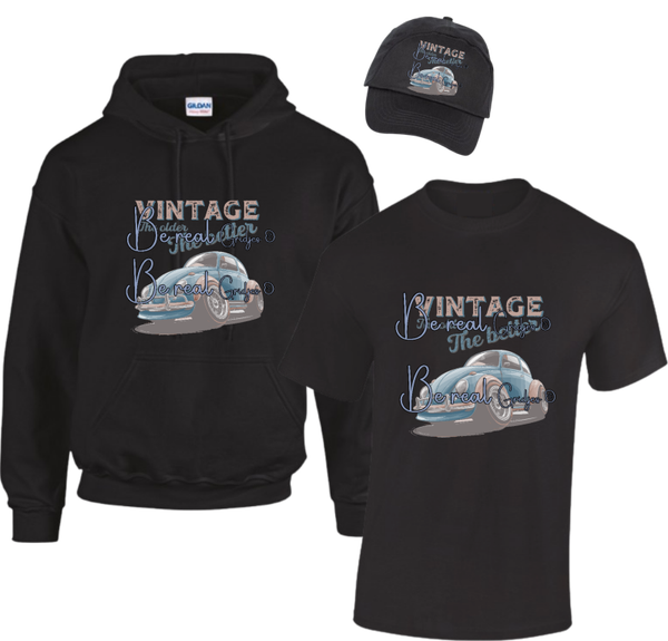 T-Shirt Vintage the older the better  kever 002