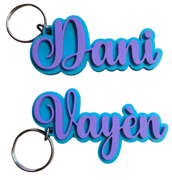 Sleutelhanger met naam