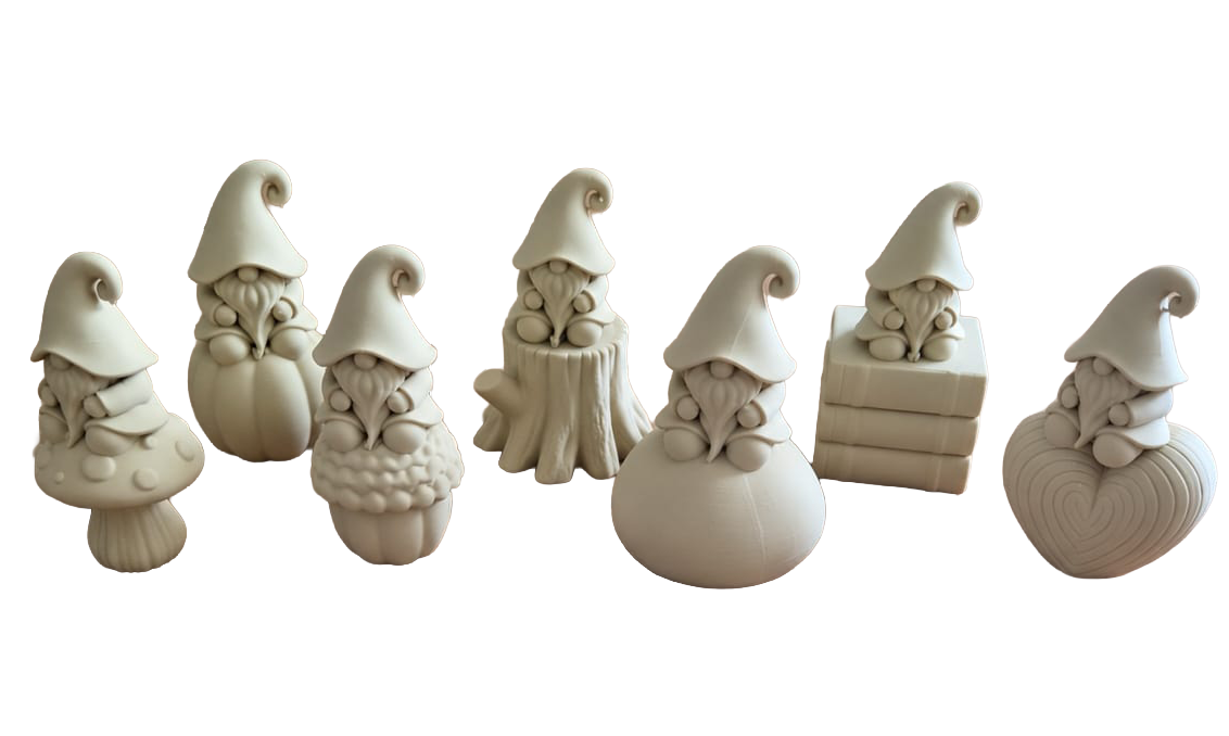Bos Gnomes op hun eigen plekje